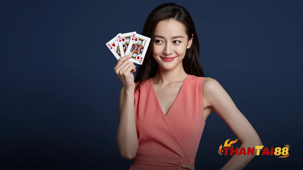Ba lá bài 4, 5 và K tạo thành 9 nút trong ba cây